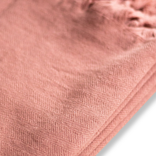 Oversize Turkish Towel - Cinnamon