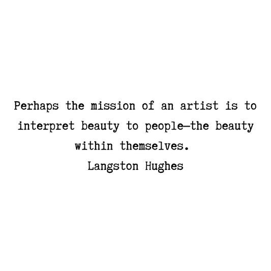 Langston Hughes Greeting Card